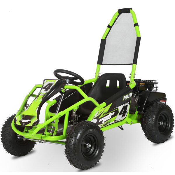 mototec mud 98cc go kart full suspension