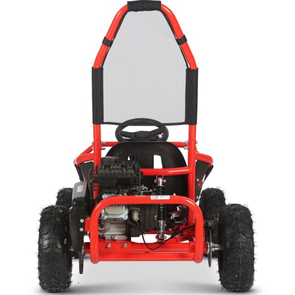 mototec mud 98cc go kart full suspension