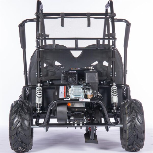 mototec mud xl 212cc 2 seat go kart full suspension