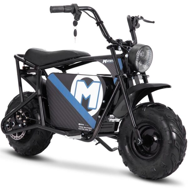 mototec 48v/12ah 1000w electric mini bike