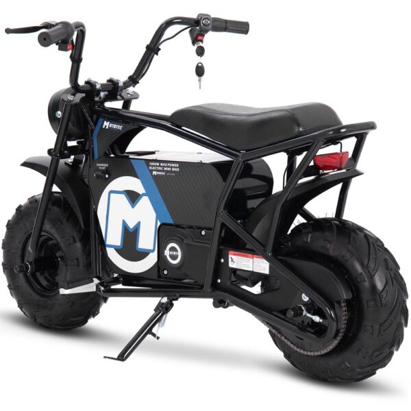 mototec 48v/12ah 1000w electric mini bike