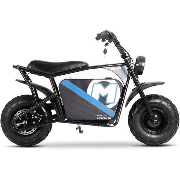 mototec 48v/12ah 1000w electric mini bike