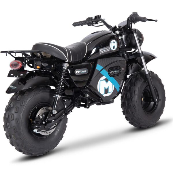 mototec 60v/20ah 1500w electric mini bike