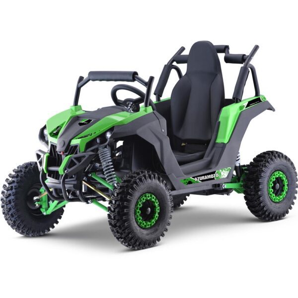 mototec raider 48v/12ah 1200w full suspension kids electric utv