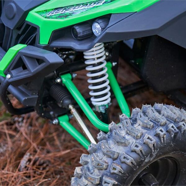 mototec raider 48v/12ah 1200w full suspension kids electric utv