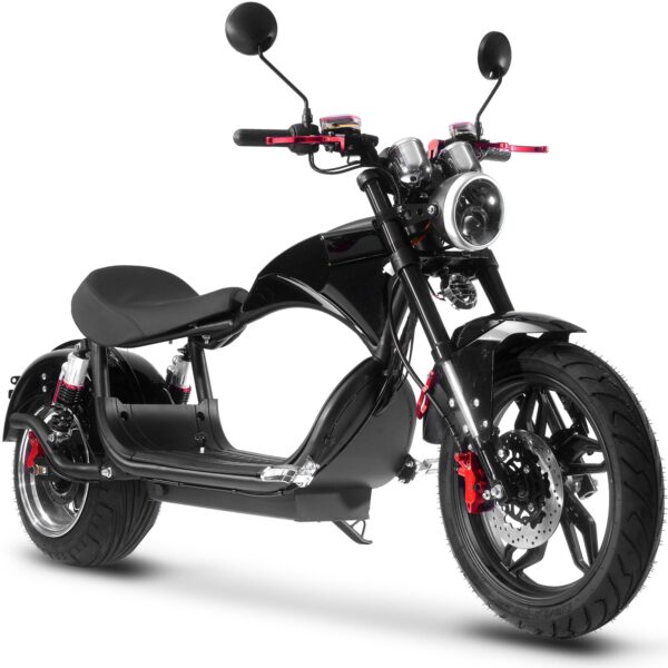mototec raven 60v/30ah 2500w lithium electric scooter
