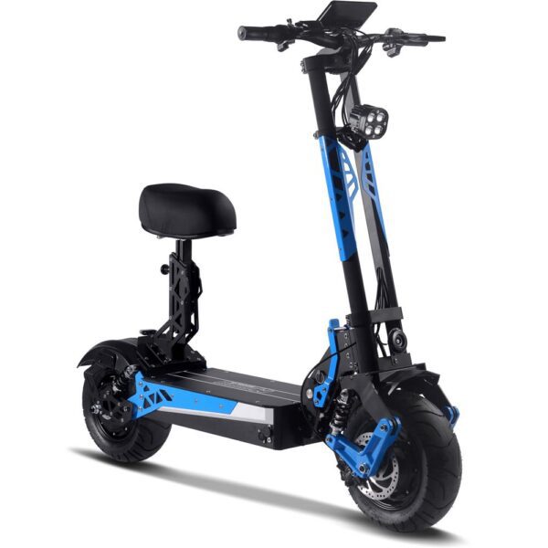 mototec switchblade 60v/28ah 4000w lithium electric scooter