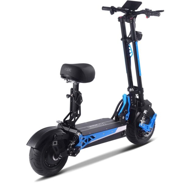 mototec switchblade 60v/28ah 4000w lithium electric scooter