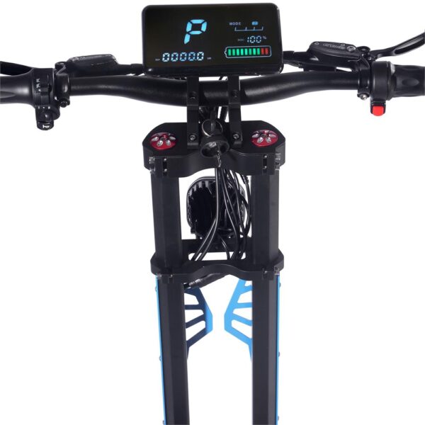 mototec switchblade 60v/28ah 4000w lithium electric scooter