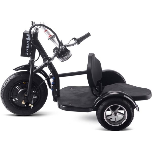 mototec electric trike 48v/17.5ah 1000w lithium