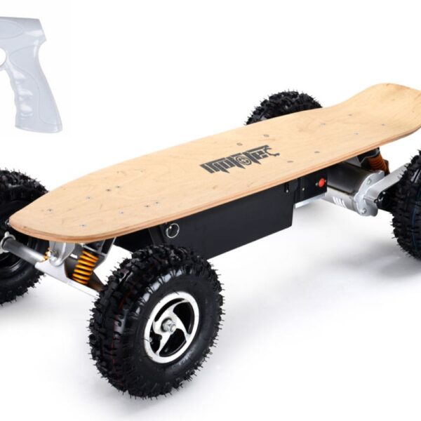mototec 36v/14ah 1600w dual motor dirt electric skateboard