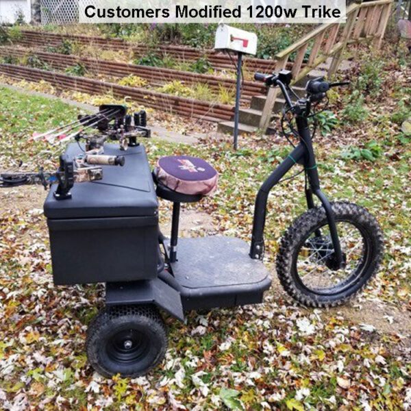mototec electric trike 48v/24ah 1200w