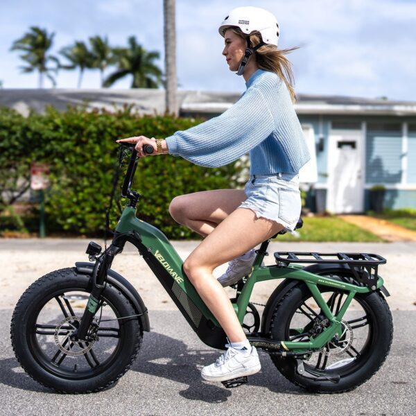 pony compact step thru electric bike