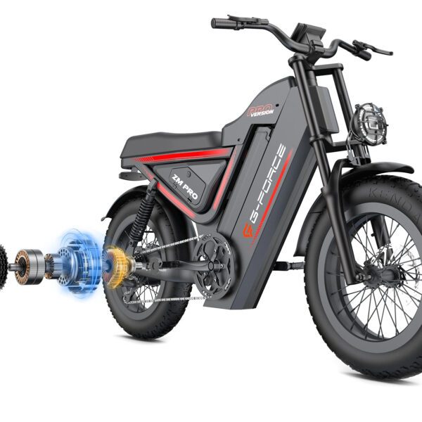 g force 1000w zm pro electric bike