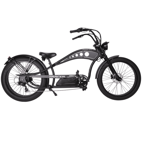 micargi cyclone 26" 48v 500w electric fat tire beach cruiser bike