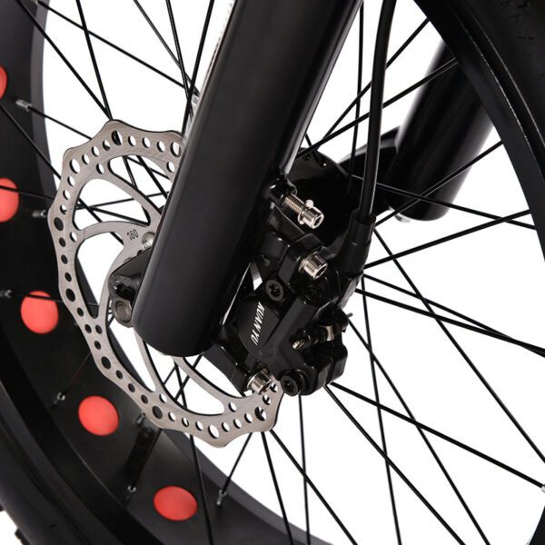 electric fat tire bike shimano 7 speed titan 500
