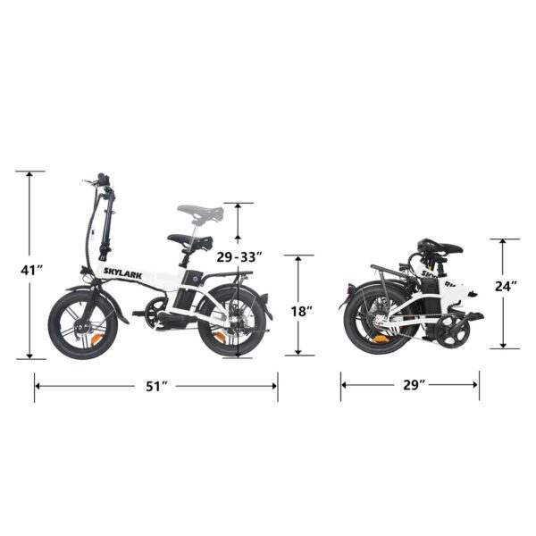 nakto skylark 36v/10ah 350w electric bike