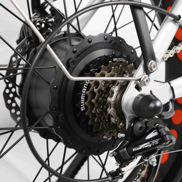 nakto folding ox 48v/12ah 500w fat tire electric bike