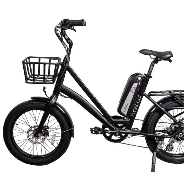 glarewheel eb ru electric bike fat tire 500w 5 level throttle with basket