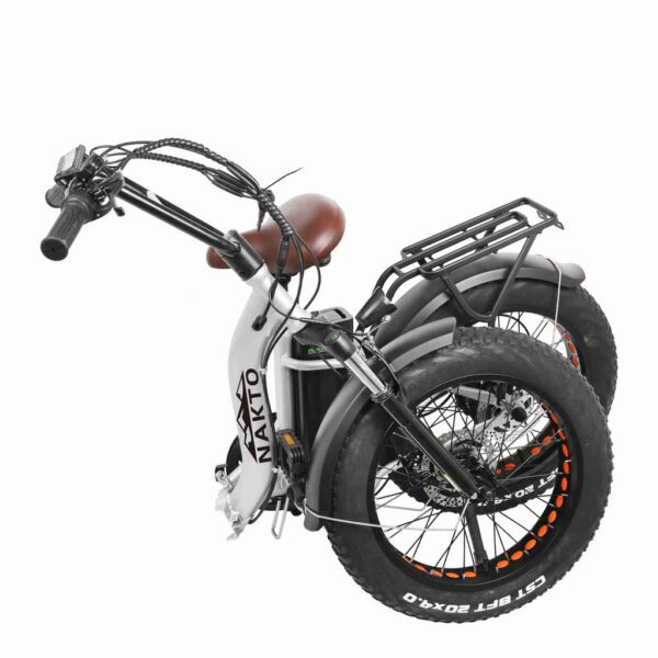 nakto folding ox 48v/12ah 500w fat tire electric bike