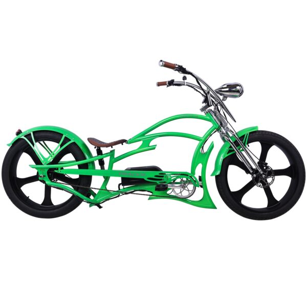 tracer raptor 800w stretch cruiser chopper ebike