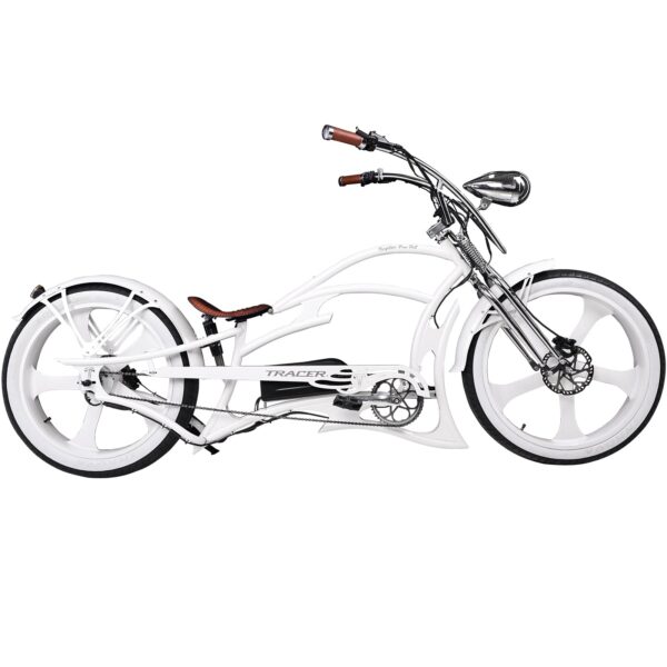 tracer raptor 800w stretch cruiser chopper ebike