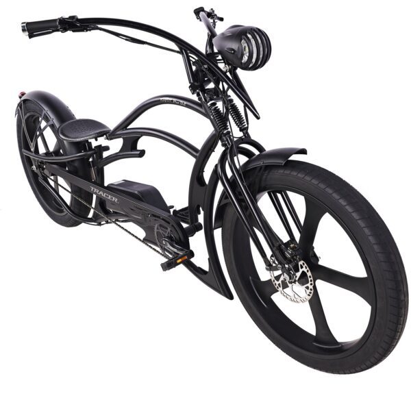 tracer raptor 800w stretch cruiser chopper ebike
