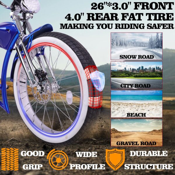 tracer twenty5 ds 500w chopper cruiser e bike
