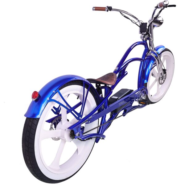 tracer raptor 800w stretch cruiser chopper ebike