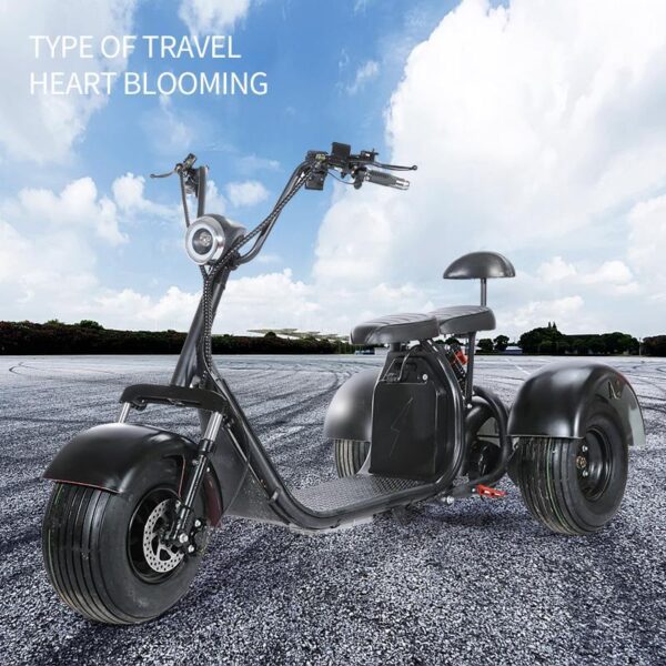 electric fat tire mobility trike scooter t7.0