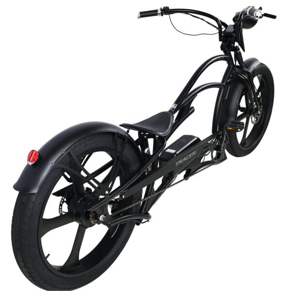 tracer raptor 800w stretch cruiser chopper ebike