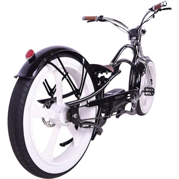 tracer raptor 800w stretch cruiser chopper ebike