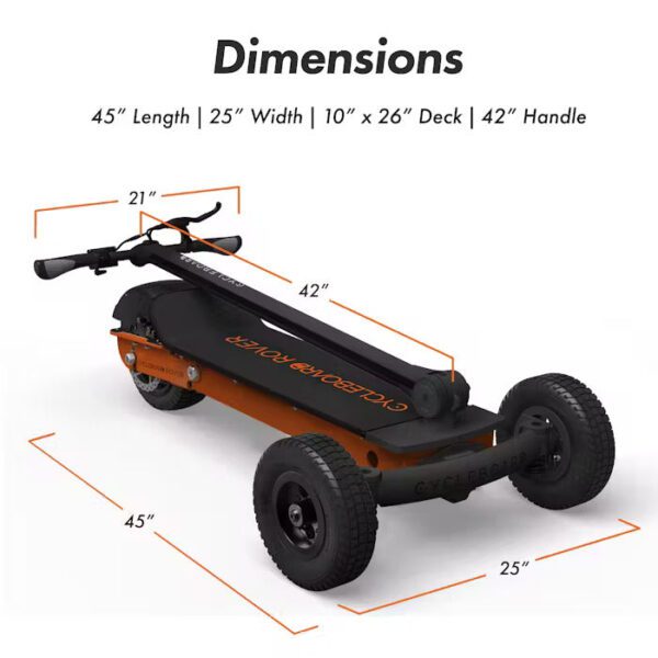 cycle board rover | 3 wheel electric vehicle