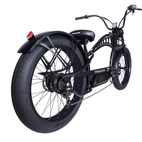 micargi cyclone 26" 48v 500w electric fat tire beach cruiser bike