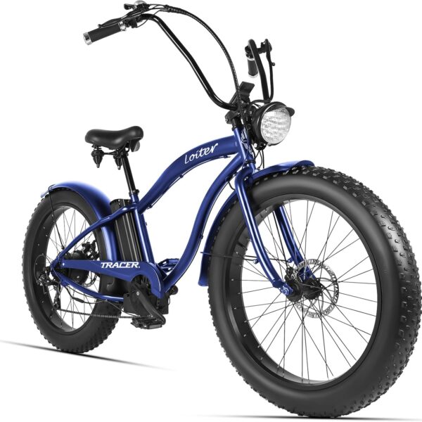 loiter 800w beach cruiser ebike