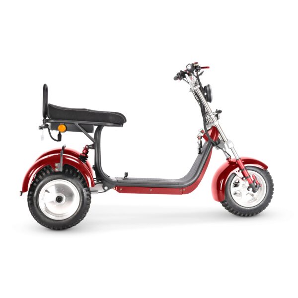 4000w 40ah swinging trike dual drive all terrain t7.4