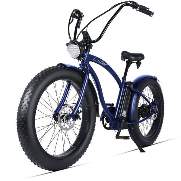 loiter 800w beach cruiser ebike