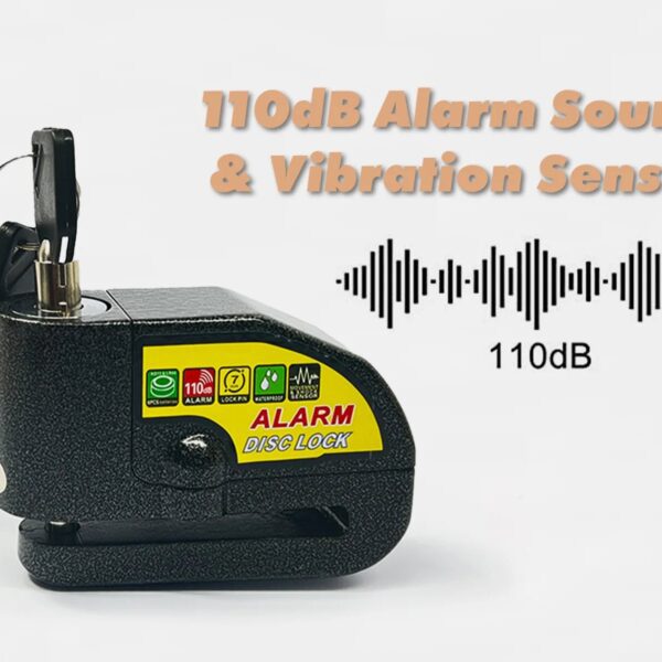 cycle board disc brake locking alarm | all models