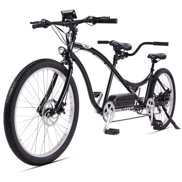 micargi aloha 26" tandem beach cruiser electric bike