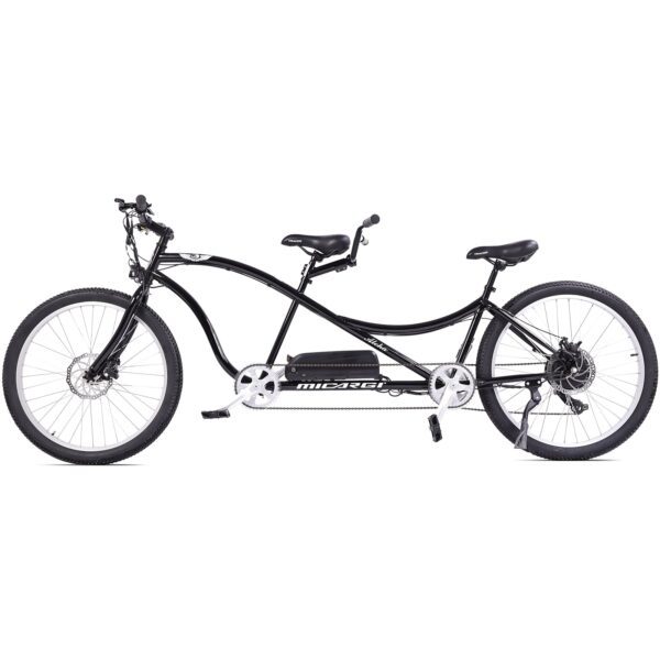 micargi aloha 26" tandem beach cruiser electric bike