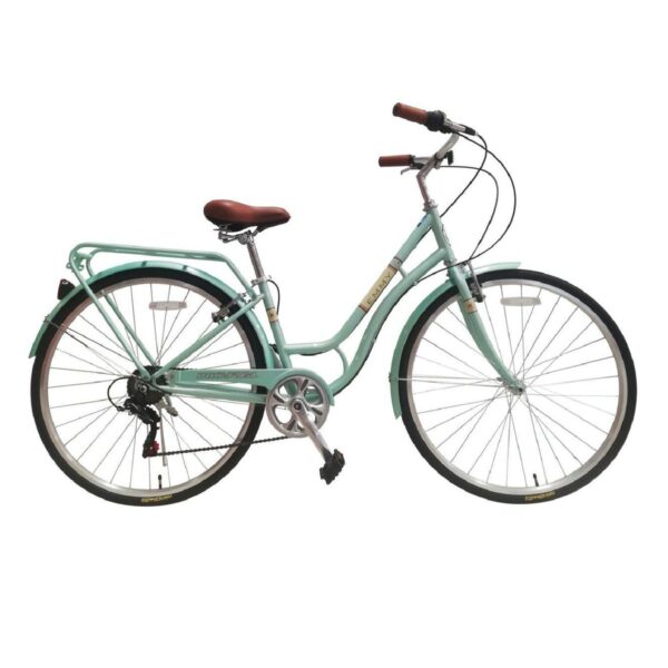 micargi bicycles emmy women's 7 speed step thru city bike