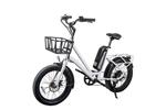 glarewheel eb ru electric bike fat tire 500w 5 level throttle with basket