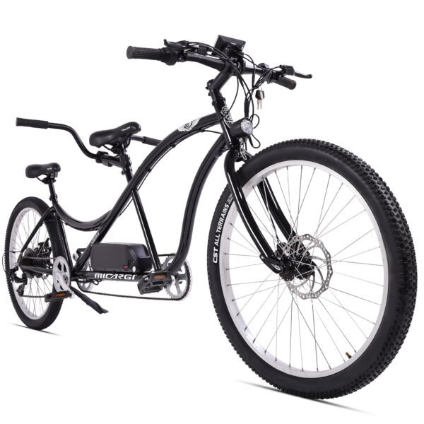 micargi aloha 26" tandem beach cruiser electric bike