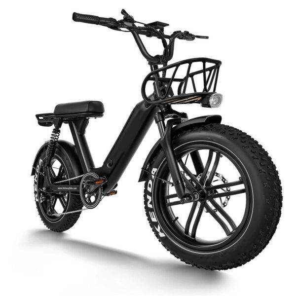glarewheel eb ag 750w fat tire moped style electric bicycle