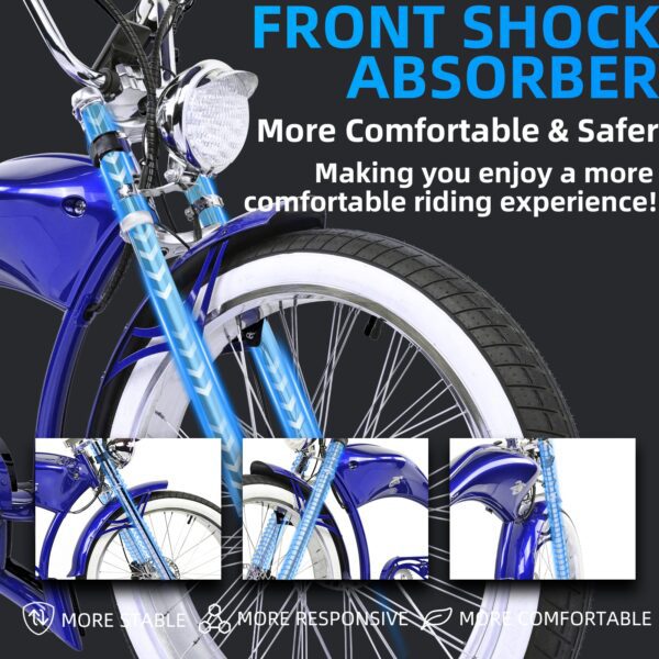 twenty5 gt/ds 800w electric chopper bike