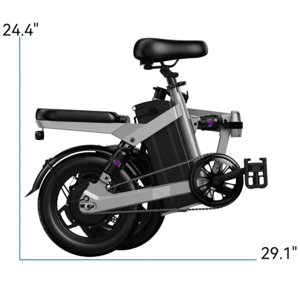 g force 400w 48v ae folding mini electric bike