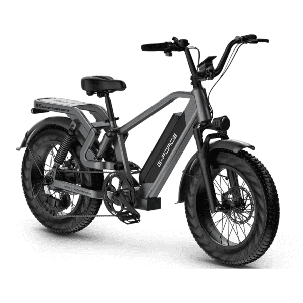 g force 750w 48v rs premium all terrain fat tire electric bike