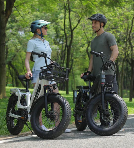 g force 750w 48v rs premium all terrain fat tire electric bike