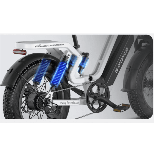 g force 750w 48v rs premium all terrain fat tire electric bike