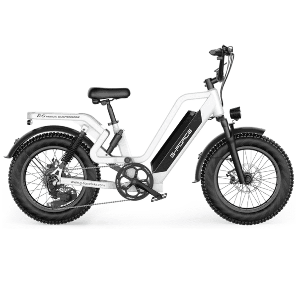 g force 750w 48v rs premium all terrain fat tire electric bike